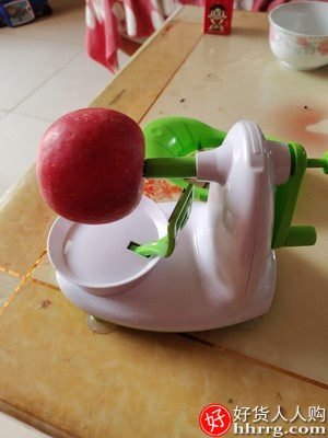 手摇苹果削皮器，多功能家用水果削皮刀插图6