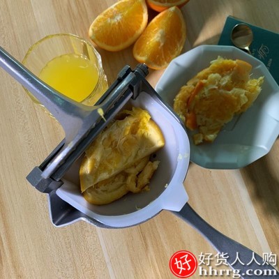 德国手动榨汁机橙汁挤压器，家用水果小型不锈钢榨汁器插图1