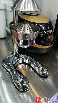 拜杰不锈钢手动榨汁机，家用手工橙汁机压榨机插图1