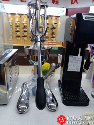 拜杰不锈钢手动榨汁机，家用手工橙汁机压榨机插图5
