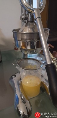 拜杰不锈钢手动榨汁机，家用手工橙汁机压榨机插图6