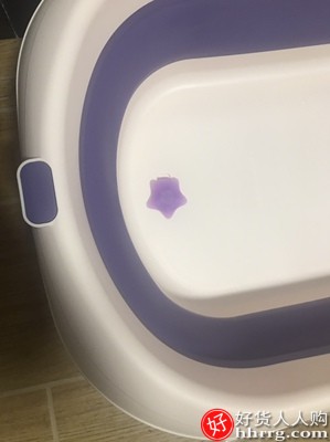婴儿洗澡盆浴盆，可折叠幼儿坐躺大号浴桶插图3