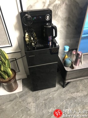 康佳家用下置水桶饮水机，立式冷热全自动桶装水茶吧机