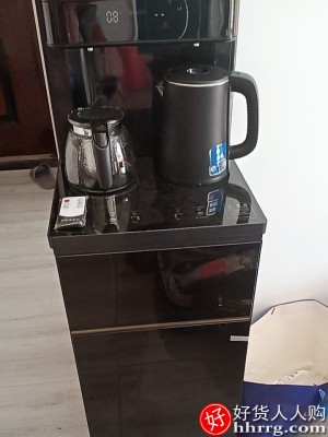 贝尔斯盾立式饮水机，家用下置水桶冷热茶吧机