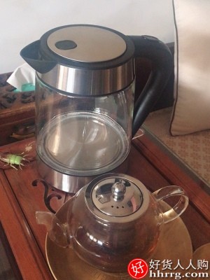 苏泊尔烧水壶电热水壶，家用自动断电玻璃开水壶插图5