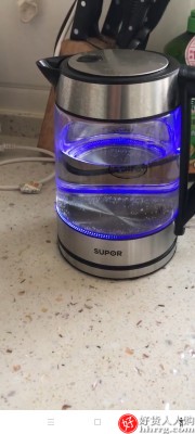 苏泊尔烧水壶电热水壶，家用自动断电玻璃开水壶插图6