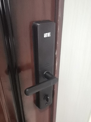 武匠指纹锁家用防盗门密码锁，智能门锁电子锁通用大门锁