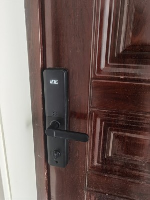 武匠指纹锁家用防盗门密码锁，智能门锁电子锁通用大门锁插图5