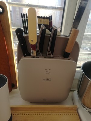 日本倾厨砧板消毒器，家用小型刀架菜板消毒机插图1