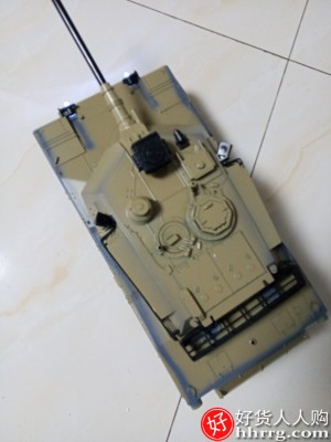 超大号遥控坦克，充电动履带式金属坦克模型插图2