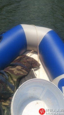 自动充气船橡皮艇，加厚硬底皮划艇气垫冲锋舟