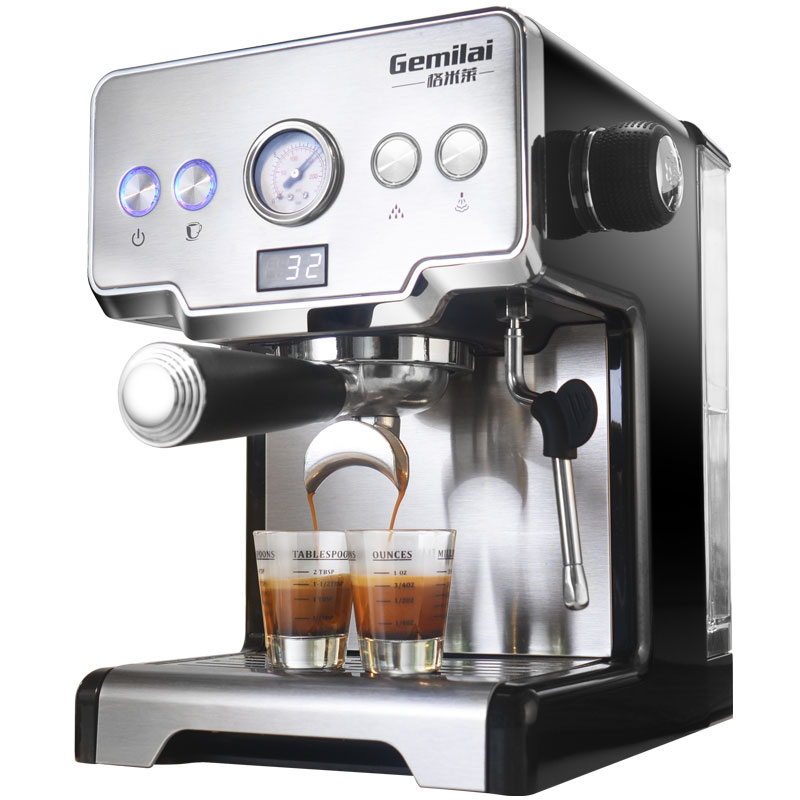 格米莱家用高压煮意式咖啡机 CRM3605