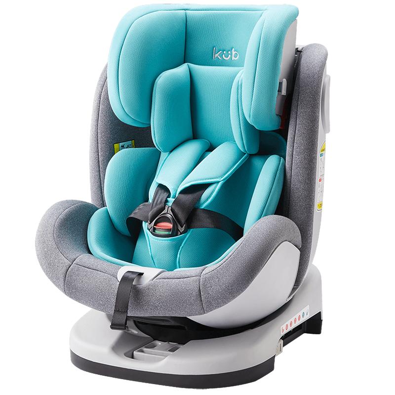 可优比儿童安全座椅KUB-AQ08 汽车0-12岁婴幼儿可躺旋转坐椅