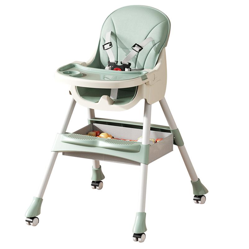 小主早安宝宝餐椅XZCY5-3 多功能可折叠宝宝椅婴儿餐桌座椅