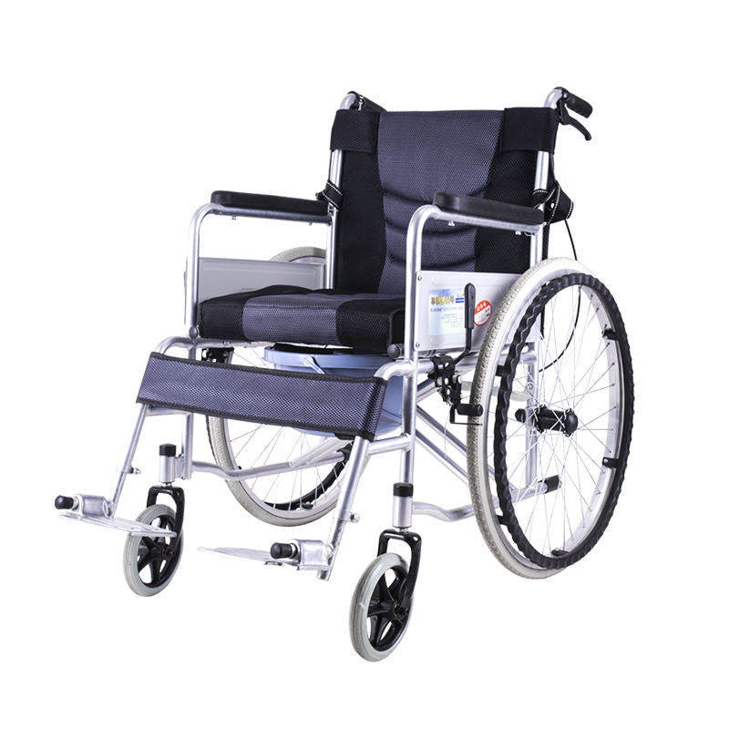 恒倍舒轮椅车 折叠轻便小型老人老年瘫痪代步手推车