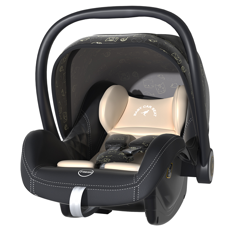 贝贝卡西儿童安全座椅LB-321，新生儿宝宝车载家用提篮式