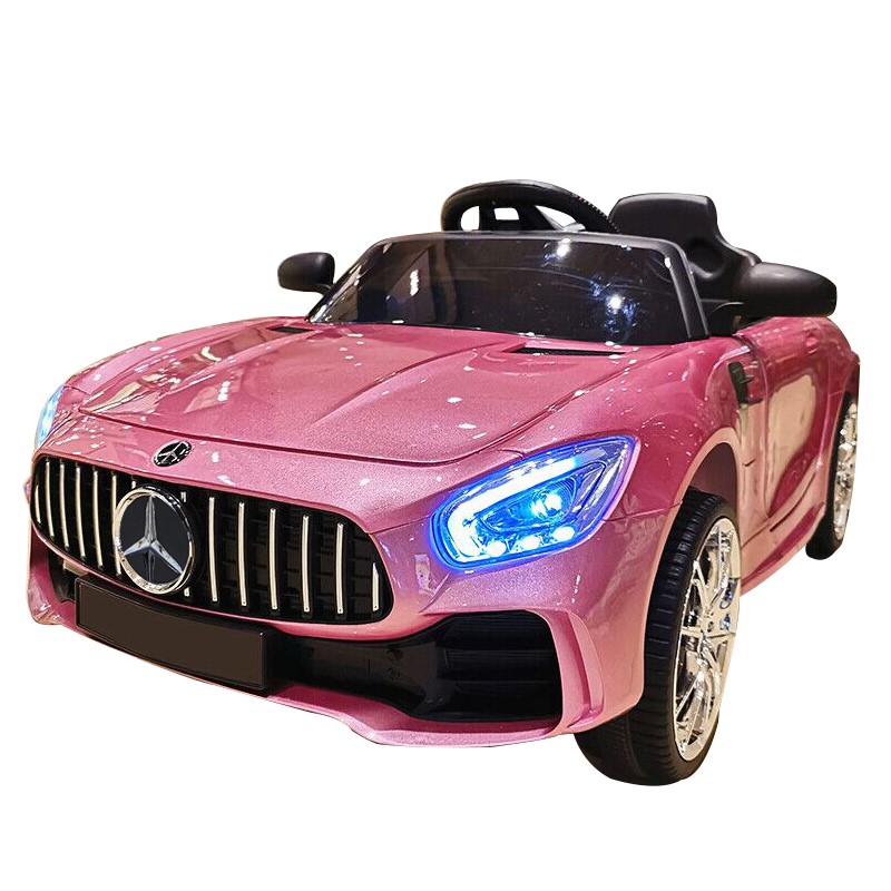 锐适儿童电动车，男女小孩带遥控四轮四驱汽车玩具车