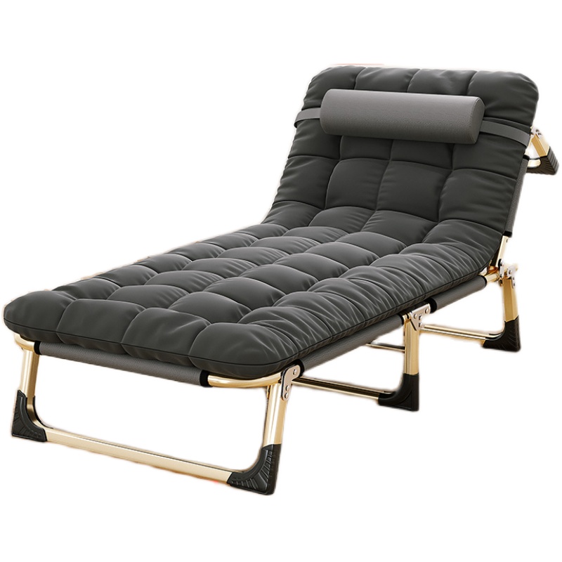 乐之元折叠床单人床LZY888，简易午休床行军床便携多功能躺椅