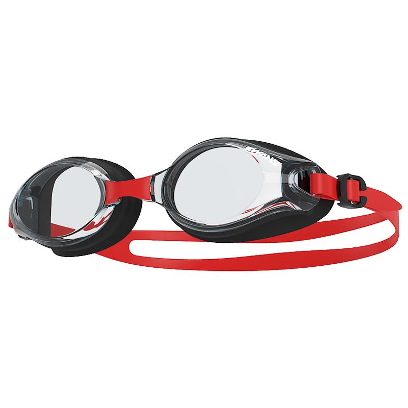 swans泳镜SW45，防水防雾高清近视游泳眼镜泳帽套装