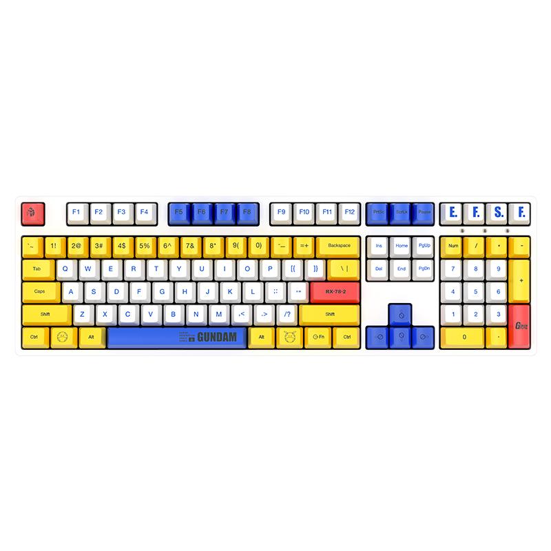 ikbc RX-78-2高达机械键盘，樱桃轴红轴套装