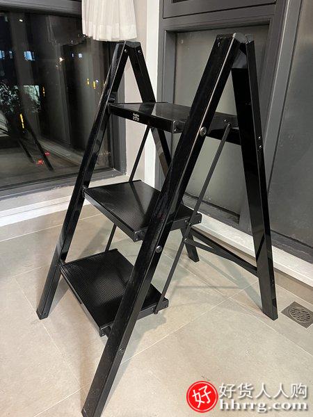 格美居梯子折叠梯，多功能家用加厚铝合金三四步梯插图3