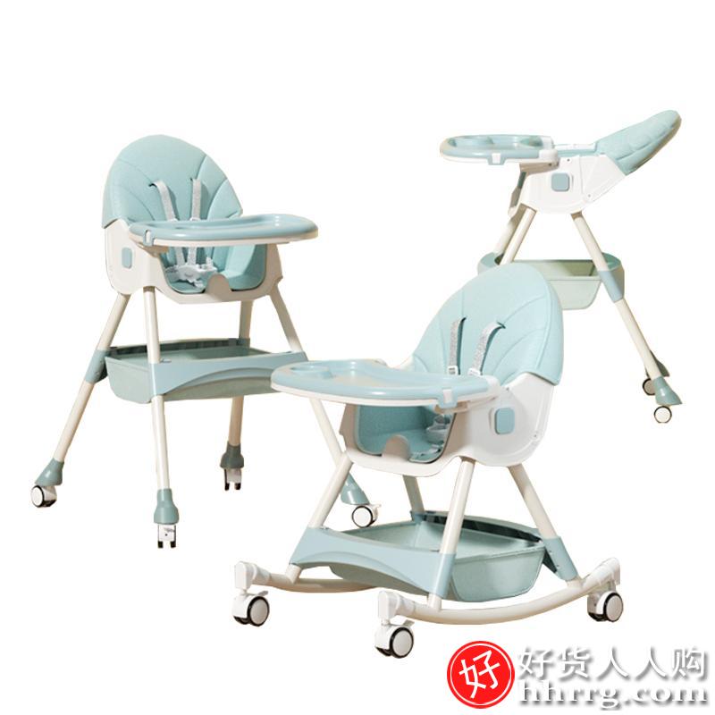 宝宝吃饭可折叠便携式家用婴儿椅子