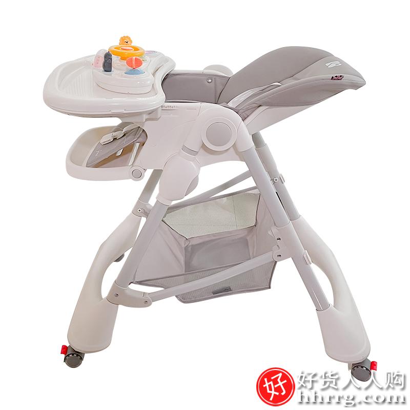 卡曼karmababy宝宝餐椅KB-HC05，多功能婴儿桌椅家用成长坐椅