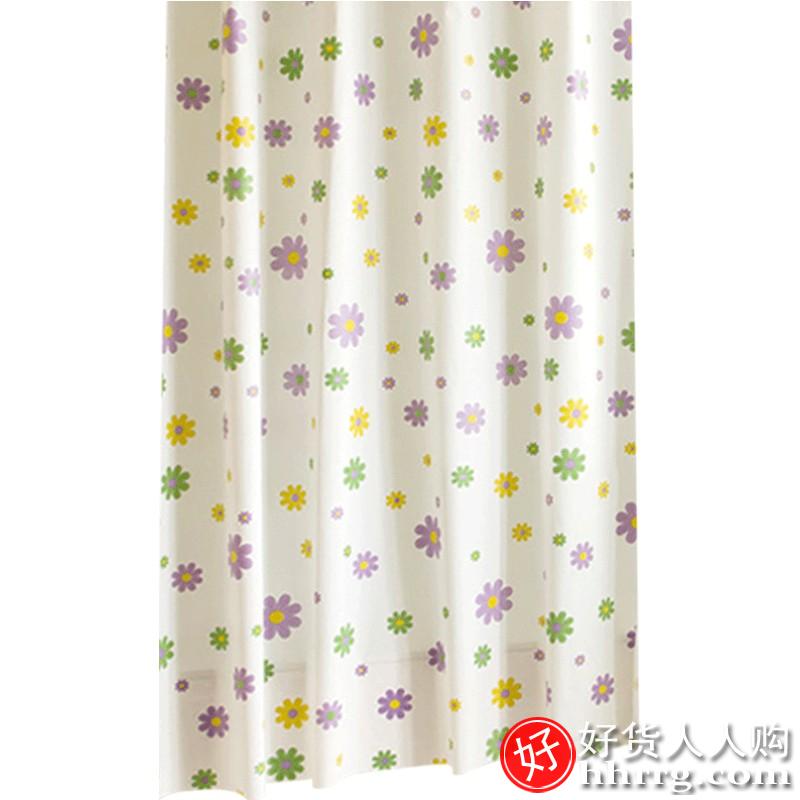 卫生间加厚防霉防水套装窗户浴帘布