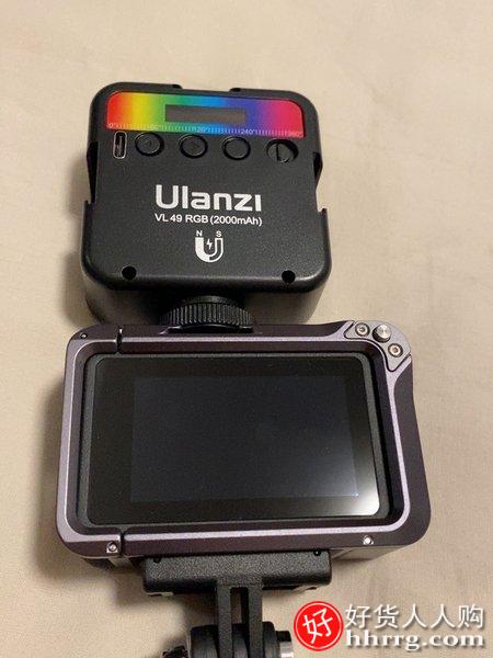 Ulanzi优篮子VL49迷你RGB补光灯，口袋便携小型led无线多色摄影灯插图3