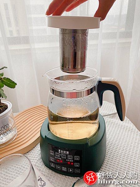 全安堂养生壶KH-0888，多功能煮茶器办公室小型玻璃烧水壶插图2