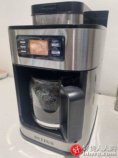 柏翠咖啡机PE3200，家用美式滴漏全自动现磨豆研磨插图2