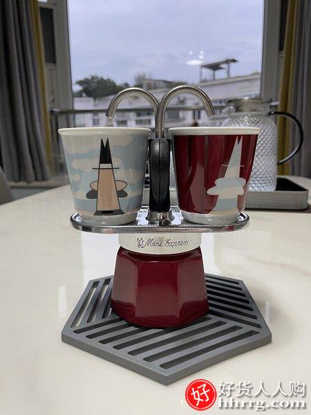 BIALETTI/比乐蒂咖啡壶，mini摩卡壶意式咖啡家用艺术双享壶插图1