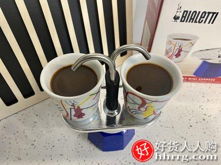 BIALETTI/比乐蒂咖啡壶，mini摩卡壶意式咖啡家用艺术双享壶插图3