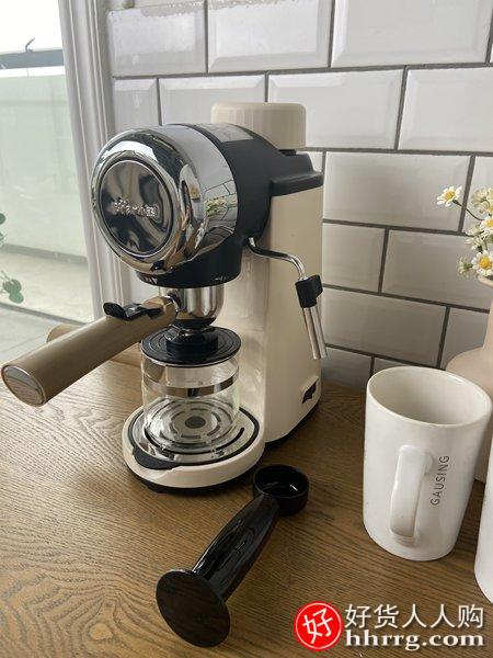 小熊咖啡机A02R2，美式泡茶煮咖啡壶一体机研磨插图1