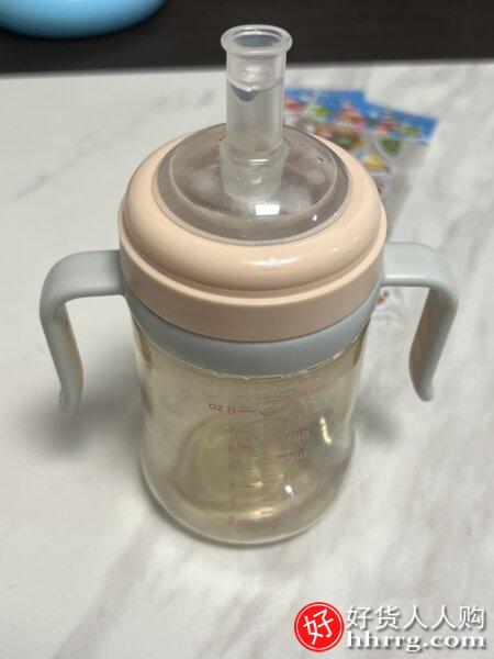 NOURI吸管奶瓶N4515，儿童吸管杯喝奶防胀气ppsu插图1