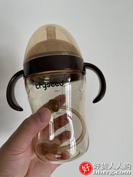 世喜吸管奶瓶TB36，大宝宝ppsu儿童杯重力球喝奶胀防气式插图4