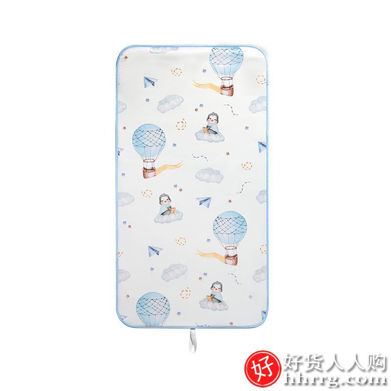 十月结晶冰丝宝宝新生婴儿床凉席