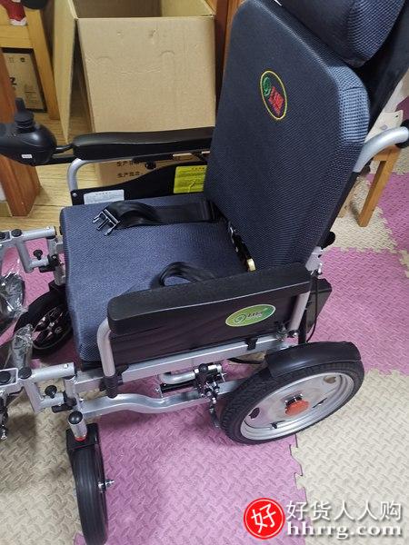 九圆电动轮椅车100W，老人残疾人双人全自动智能代步车插图2