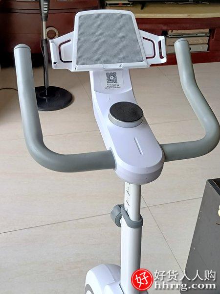 汗马磁控智能动感单车518，家用室内mini健身车运动自行车插图4
