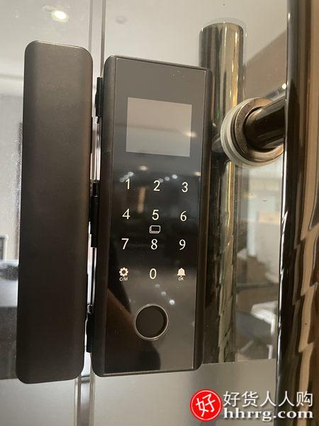 邦臣BL168玻璃门密码锁，办公室单双开门智能电子门禁锁插图3