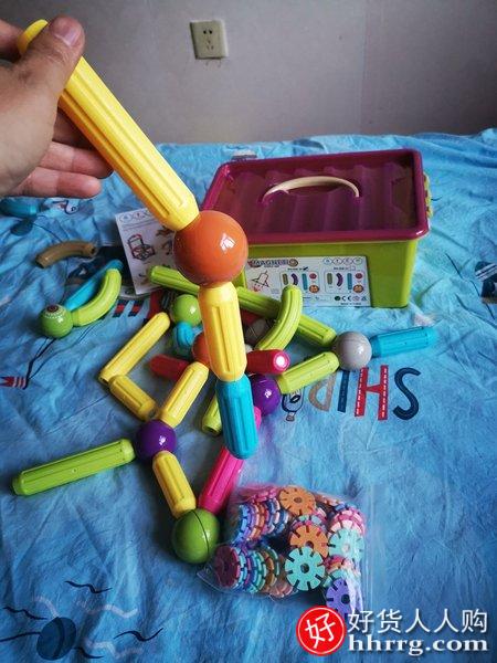 梦启点磁力棒玩具，儿童大积木拼装益智FYD1807-5-46插图3