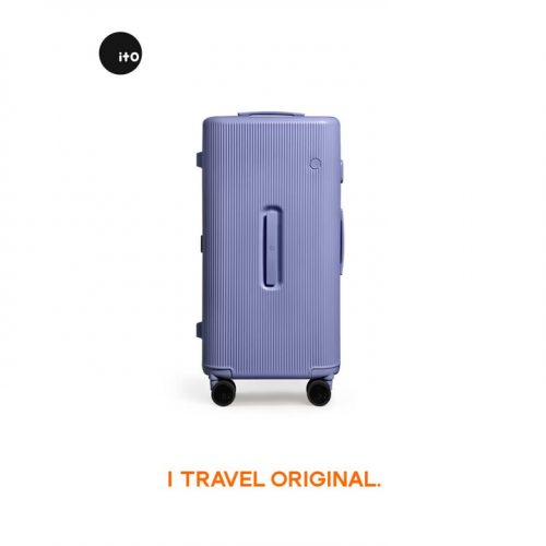 ITO行李箱 TRUNK拉杆箱旅行箱托运箱 数字紫 26英寸