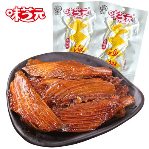 味芝元 香辣渔翅22g*12包 湖南湖特产零食小吃