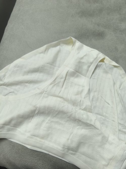 蕉下棉质女士内裤CT049，防夹臀薄款中腰三角短裤-1