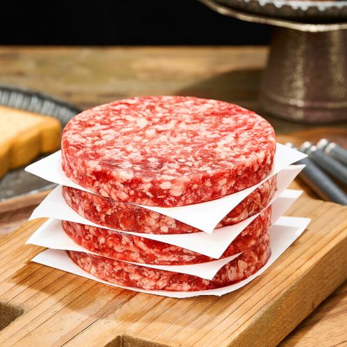 百里炙 国产黄牛肉纯肉牛肉饼 120g*10片/共1.2kg