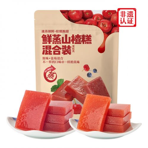 沂蒙公社 鲜蒸山楂糕 鲜蒸山楂糕混合装 400g*1袋