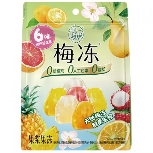 溜溜梅 梅冻果冻 400g 多口味蒟蒻果冻-1 溜溜梅 梅冻果冻 400g 多口味蒟蒻果冻-1