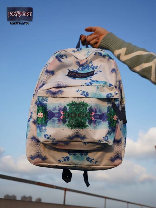 JanSport 杰斯伯 T501 个性印花双肩背包-1 JanSport 杰斯伯 T501 个性印花双肩背包-1