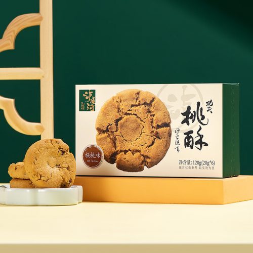 泸溪河 核桃味功夫桃酥120g/盒-1 泸溪河 核桃味功夫桃酥120g/盒-1