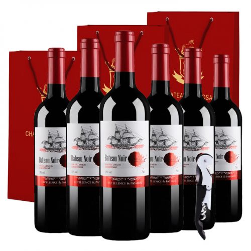 Bateau Noir 黑舰 经典混酿干红葡萄酒750mL*6瓶 整箱-1 Bateau Noir 黑舰 经典混酿干红葡萄酒750mL*6瓶 整箱-1